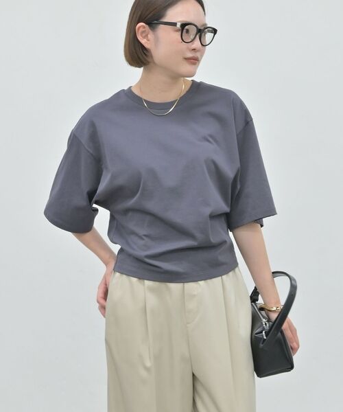 qualite / カリテ Tシャツ | 【接触冷感】プレミアム天竺ドルマンTシャツ【予約】 | 詳細13