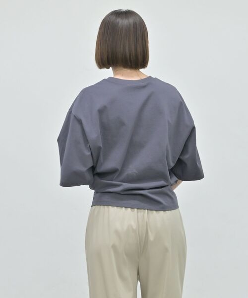 qualite / カリテ Tシャツ | 【接触冷感】プレミアム天竺ドルマンTシャツ【予約】 | 詳細14