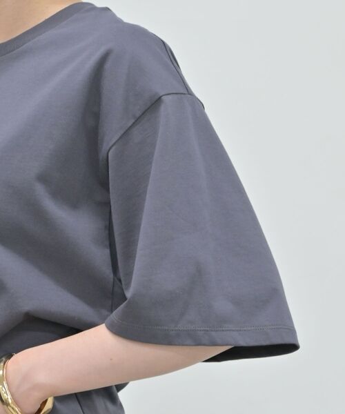 qualite / カリテ Tシャツ | 【接触冷感】プレミアム天竺ドルマンTシャツ【予約】 | 詳細15