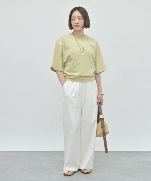 qualite / カリテ Tシャツ | 【接触冷感】プレミアム天竺ドルマンTシャツ【予約】 | 詳細22