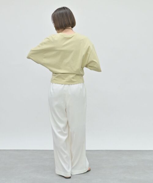 qualite / カリテ Tシャツ | 【接触冷感】プレミアム天竺ドルマンTシャツ【予約】 | 詳細24