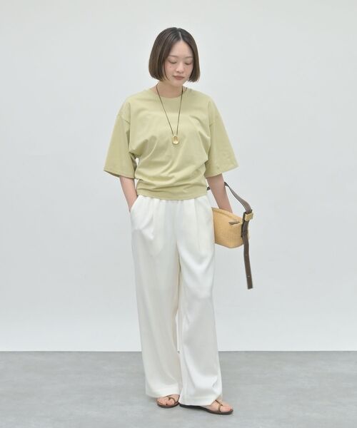 qualite / カリテ Tシャツ | 【接触冷感】プレミアム天竺ドルマンTシャツ【予約】 | 詳細25