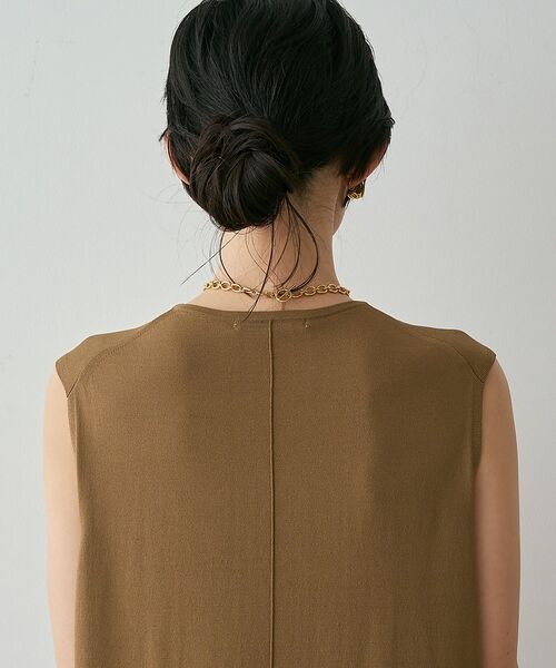 qualite / カリテ チュニック | 【接触冷感・セットアップ対応】レーヨンストレッチニットチュニック | 詳細22