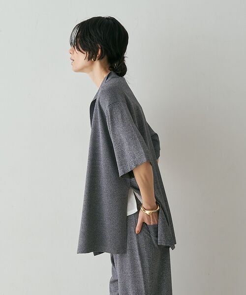 qualite / カリテ カーディガン・ボレロ | 【接触冷感・セットアップ対応】レーヨンストレッチニットジャケット【予約】 | 詳細30