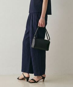 qualite / カリテ パンツ | 【セットアップ対応】シアーギンガムクロップドパンツ【予約】