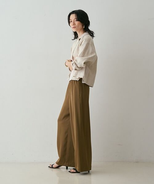 qualite / カリテ テーラードジャケット | リネンショートジャケット【予約】 | 詳細9