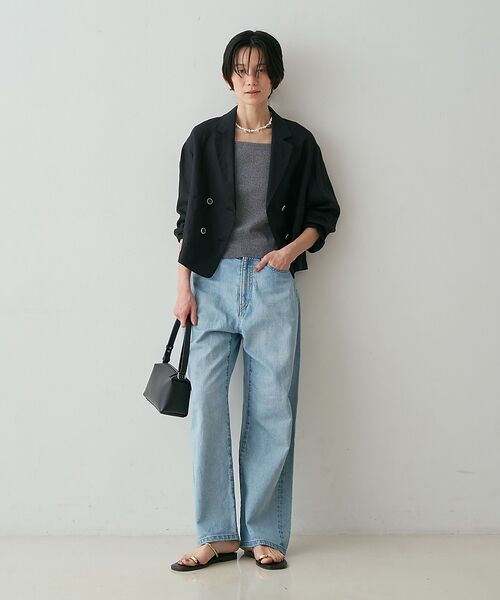 qualite / カリテ テーラードジャケット | リネンショートジャケット【予約】 | 詳細27