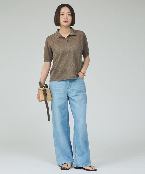 qualite / カリテ デニムパンツ | 【Healthy denim】Breezy PinkpeperM- easy ス | 詳細1