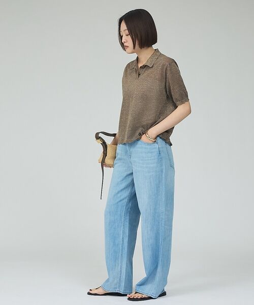 qualite / カリテ デニムパンツ | 【Healthy denim】Breezy PinkpeperM- easy ス | 詳細3