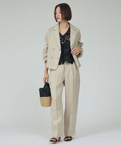 qualite / カリテ ショルダーバッグ | 【FEEL & TASTE】Lilyrafiacombi バスケットバッグ | 詳細6