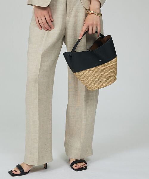 qualite / カリテ ショルダーバッグ | 【FEEL & TASTE】Lilyrafiacombi バスケットバッグ | 詳細8