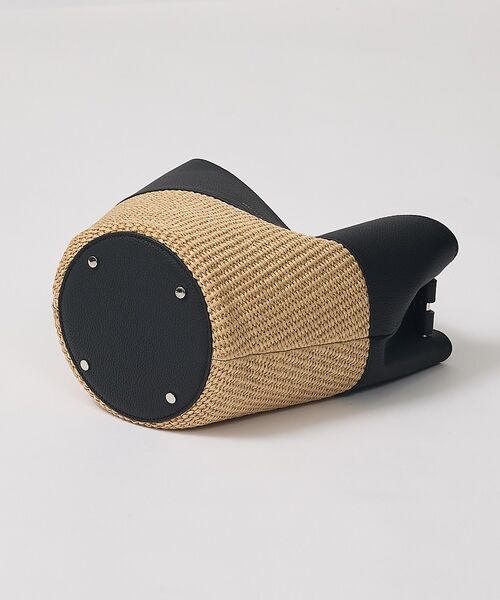 qualite / カリテ ショルダーバッグ | 【FEEL & TASTE】Lilyrafiacombi バスケットバッグ | 詳細12