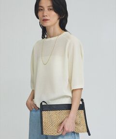 qualite / カリテ ニット・セーター | リネンブレンドニットプルオーバー【予約】