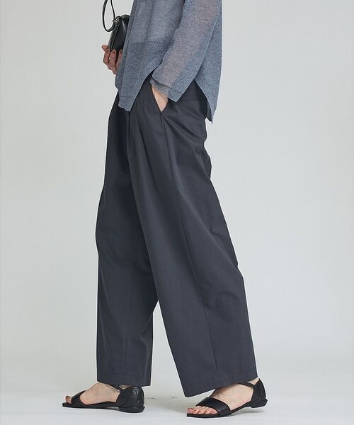 qualite / カリテ パンツ | 【接触冷感】タイプライター タックバレルパンツ【予約】 | 詳細24