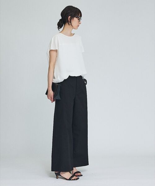 qualite / カリテ パンツ | TCツイルワイドパンツ【予約】 | 詳細29