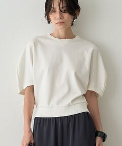 qualite / カリテ スウェット | クリアコットン半袖スウェット【予約】