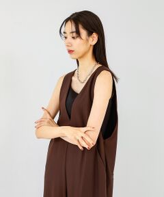 qualite / カリテ ワンピース | 【接触冷感＆UVカット】クールトリコットオールインワン【予約】