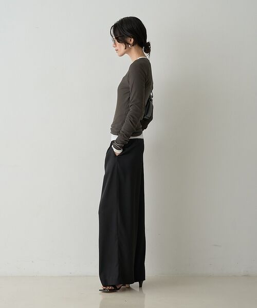 qualite / カリテ Tシャツ | 【接触冷感素材】ストレッチフライスカットソー【予約】 | 詳細27