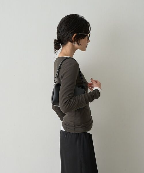 qualite / カリテ Tシャツ | 【接触冷感素材】ストレッチフライスカットソー【予約】 | 詳細22