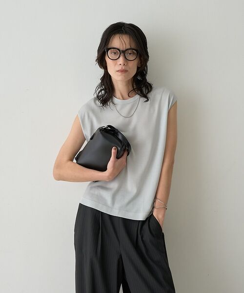 qualite / カリテ Tシャツ | テンセルウールフレンチプルオーバー【予約】 | 詳細5