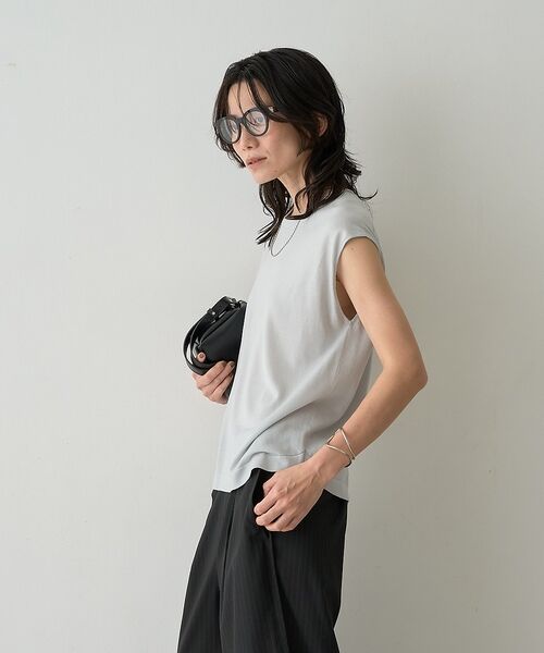 qualite / カリテ Tシャツ | テンセルウールフレンチプルオーバー【予約】 | 詳細6