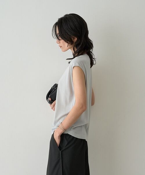 qualite / カリテ Tシャツ | テンセルウールフレンチプルオーバー【予約】 | 詳細8