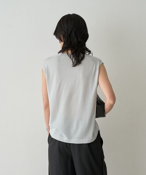 qualite / カリテ Tシャツ | テンセルウールフレンチプルオーバー【予約】 | 詳細9