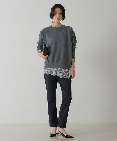 qualite / カリテ パンツ | ジャージーナローパンツ【予約】 | 詳細12