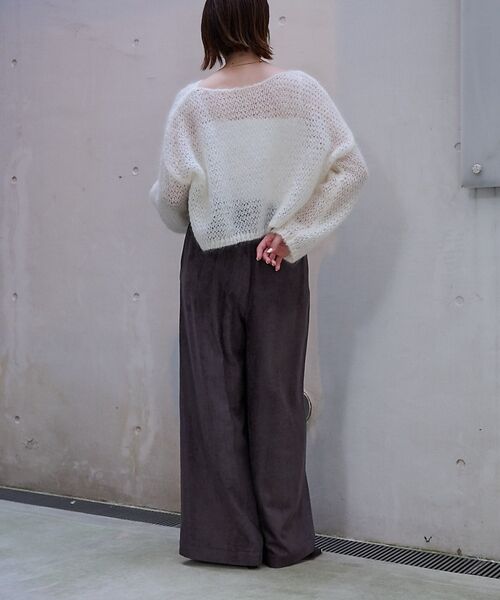 qualite / カリテ パンツ | レーヨンコーデュロイパンツ【予約】 | 詳細23