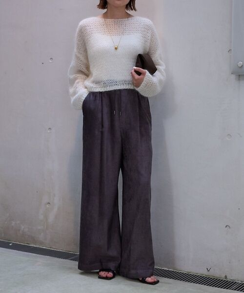qualite / カリテ パンツ | レーヨンコーデュロイパンツ【予約】 | 詳細27