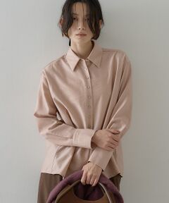 qualite / カリテ シャツ・ブラウス | ウールミックスシャツ【予約】