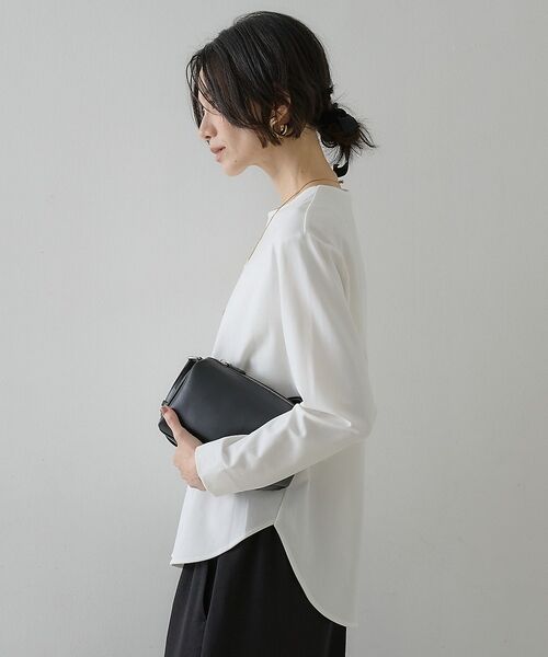 qualite / カリテ Tシャツ | スムースシャツテールプルオーバー【予約】 | 詳細12