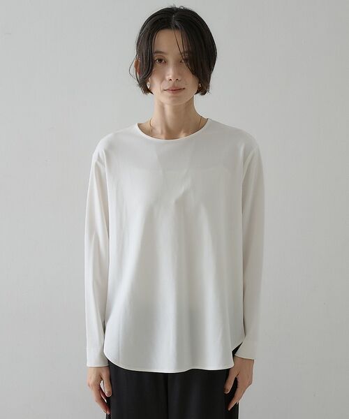 qualite / カリテ Tシャツ | スムースシャツテールプルオーバー【予約】 | 詳細14