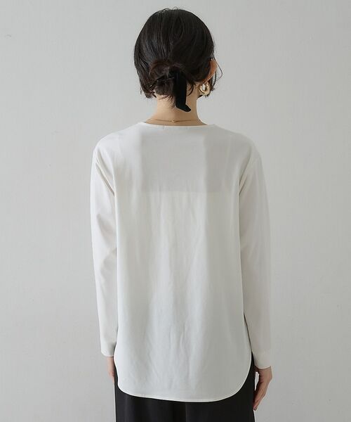 qualite / カリテ Tシャツ | スムースシャツテールプルオーバー【予約】 | 詳細16