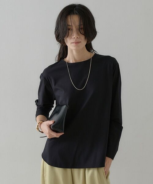qualite / カリテ Tシャツ | スムースシャツテールプルオーバー【予約】 | 詳細22
