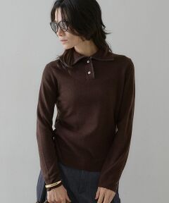 qualite / カリテ ニット・セーター | フェザートリミングニットプルオーバー【予約】