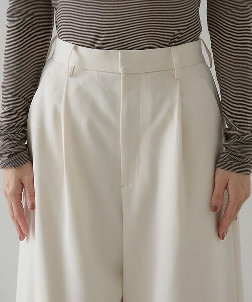 qualite / カリテ パンツ | 【2026新色登場】ウーリッシュツイルパンツ【予約】 | 詳細18