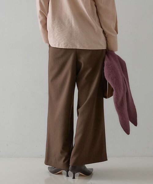qualite / カリテ パンツ | 【2026新色登場】ウーリッシュツイルパンツ【予約】 | 詳細27
