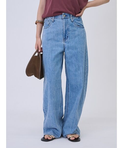 qualite / カリテ デニムパンツ | 【Healthy DENIM/ヘルシーデニム】 Beets / ビーツ デニムパ(サックスブルー)