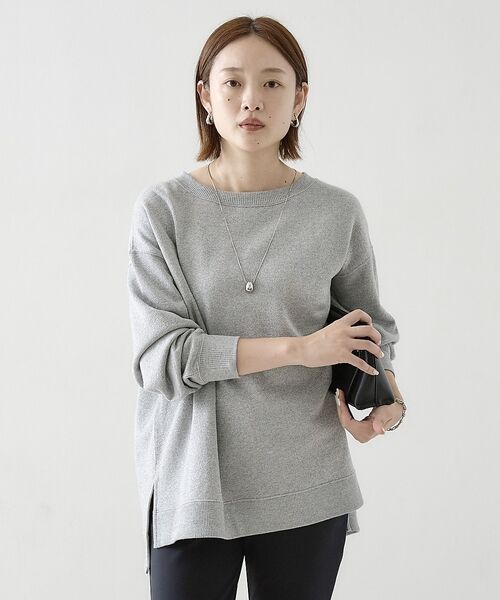 qualite / カリテ Tシャツ | ラメ裏毛プルオーバー【予約】 | 詳細9