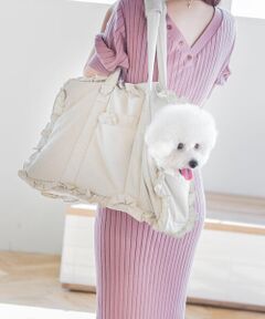 【DOG WEAR】フリルバッグ