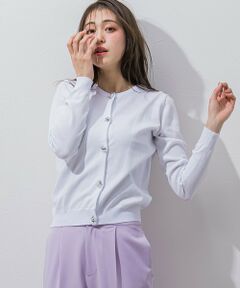 キラキラジュエルニットカーデ《手洗い可能》