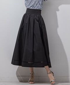 QUEENS COURT / クイーンズコート ミニ・ひざ丈スカート | タフタスカート≪手洗い可能≫