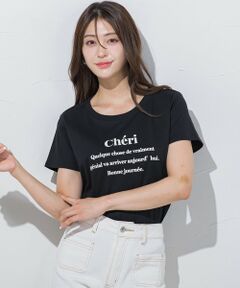 ワンポイントロゴTシャツ≪洗濯機で洗える≫