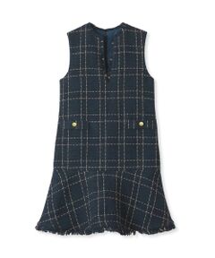 QUEENS COURT / クイーンズコート ロング・マキシ丈ワンピース | ツィードジャンドレ