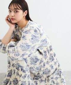 QUEENS COURT / クイーンズコート ロング・マキシ丈ワンピース | グラフィックプリーツワンピース≪洗濯機で洗える≫