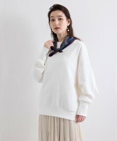 QUEENS COURT / クイーンズコート カットソー | 2WAYスウェットトップス≪手洗い可能≫