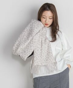 QUEENS COURT / クイーンズコート マフラー・ショール・スヌード・ストール | ヒョウガラストール