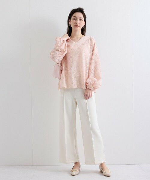 QUEENS COURT / クイーンズコート その他パンツ | ダンボールセンターシームパンツ≪手洗い可能≫ | 詳細11