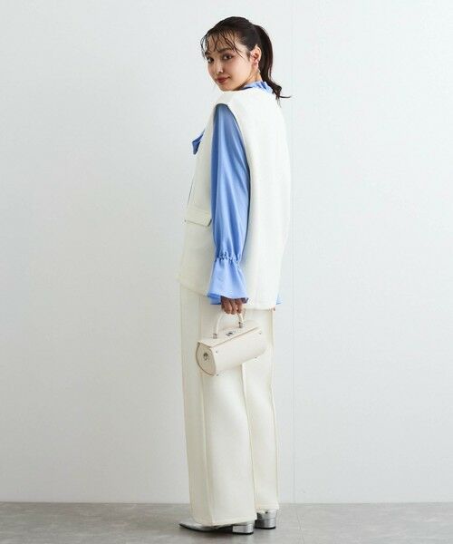 QUEENS COURT / クイーンズコート その他パンツ | ダンボールセンターシームパンツ≪手洗い可能≫ | 詳細2